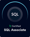 SQL Associate badge